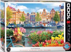 EUROGRAPHICS CASSE-TÊTE 1000 PIÈCES - AMSTERDAM PAYS-BAS #6000-5865